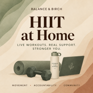 HIIT at Home Group Class First Class